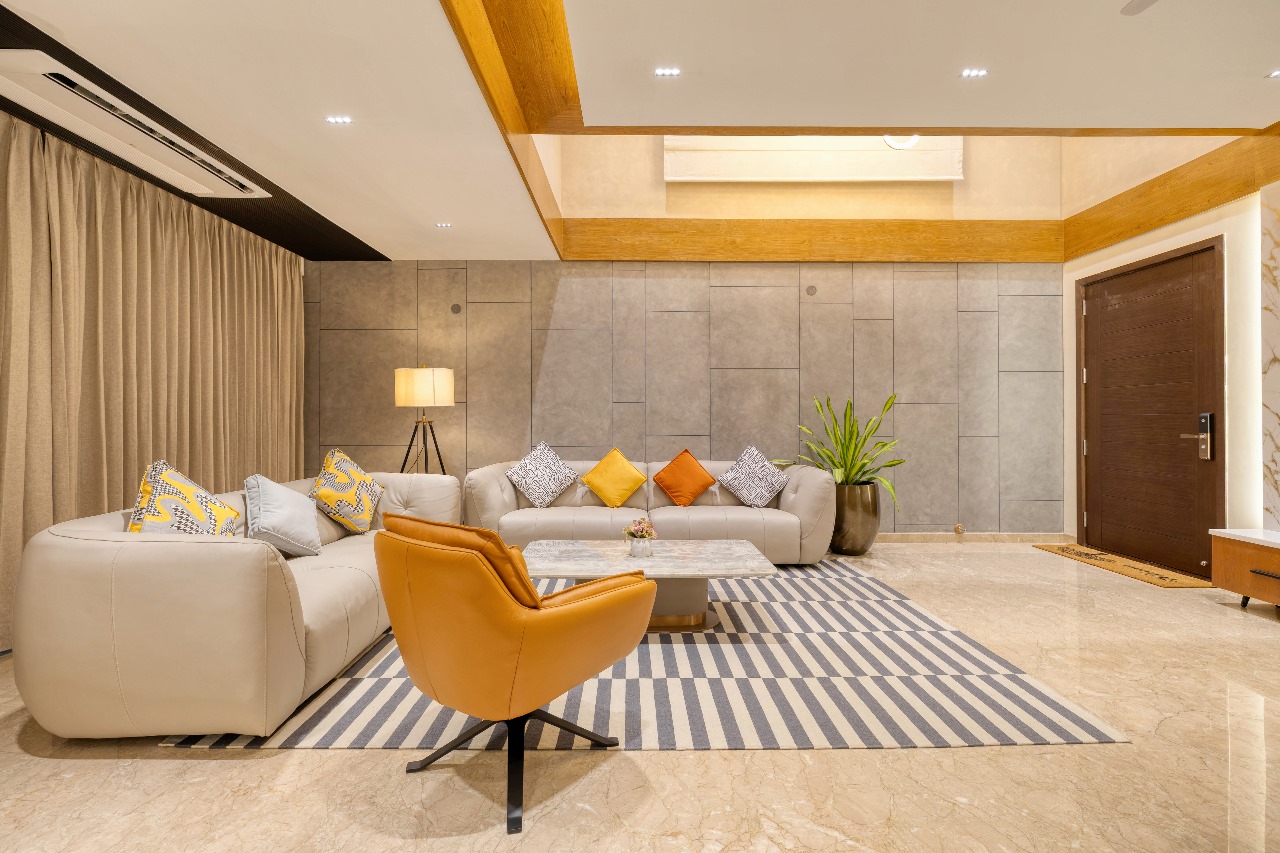 Bright and open living area